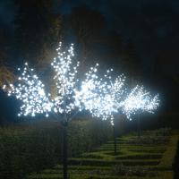 Светодиодное дерево Сакура D6202 600 LED теплый белый