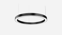 Подвесной светильник кольцо черный SILED NIMBUS D800х100х60 (57 Вт)