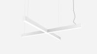 Светильник крестообразный подвесной белый SILED CROSS-01-PROF 1500х1500х50х70 (76 Вт, 5000K)