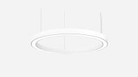 Подвесной светильник кольцо белый SILED NIMBUS D800х100х60 (57 Вт)