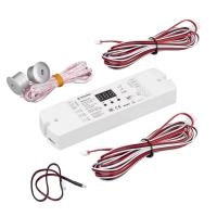 INTELLIGENT ARLIGHT Контроллер лестничный SMART-SPI-302-82-2G-SH-PS-SUF (12-24V, TUYA Wi-Fi, 2.4G) (IARL, IP20 Пластик, 5 лет)