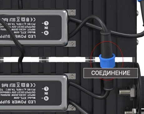 Наборный светодиодный модуль, 150W 6400К 18000Lm, черный, G7105-3 Наборный светодиодный модуль, 150W 6400К 18000Lm, черный, G7105-3