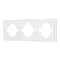 Рамка пластиковая FRM-TENDO-SFPL-3-WH (Arlight, -)