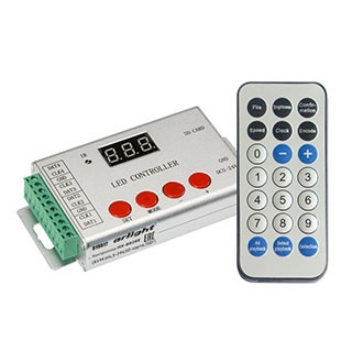 Контроллер HX-802SE-2 (6144 pix, 5-24V, SD-карта, ПДУ) (Arlight, -) Контроллер HX-802SE-2 (6144 pix, 5-24V, SD-карта, ПДУ) (Arlight, -)
