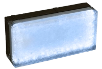 Светодиодная брусчатка 200x100x60 мм, STANDART, цвет свечения: Белый (холодный), производство: Россия