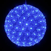 Фигура Светодиодный шар D6024 d150 мм 100 LED синий