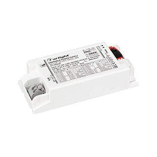 Блок питания ARJ-SP-30-PFC-TRIAC-INS (30W, 9-42V, 0.15-0.9A) (Arlight, IP20 Пластик, 5 лет)