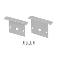 Заглушка LINIA25-F с отверстием (Arlight, Алюминий)