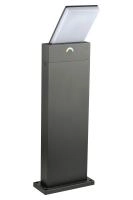 Ландшафтный столбик Lutec, Темно-серый, Модерн, W2890-635 Gr