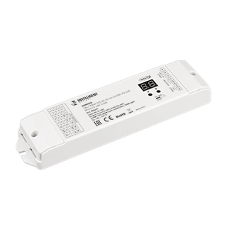 INTELLIGENT ARLIGHT Диммер DALI-PWM-105-82-1G-SH-D2-DRI-PS-SUF White (12-48V, 5x3A) (IARL, IP20 Пластик, 5 лет)