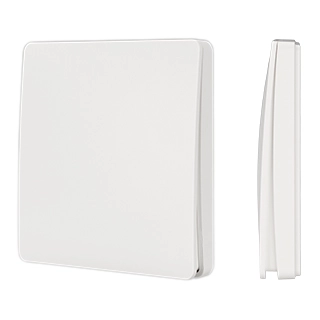 INTELLIGENT ARLIGHT Кнопочная панель KINETIC-801-22-1G-WP-SUF White (No battery, IP67, 433Mhz) (IARL, IP67 Пластик, 3 года)