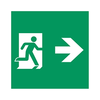Пиктограмма EMGP-MARK-MA-RIGHT (Человек, Вправо) (Arlight, Пластик)