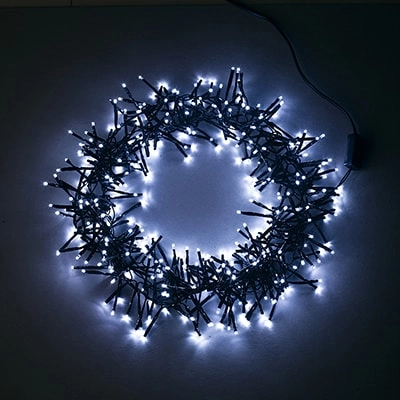 Гирлянда Мишура светодиодная D3101 BS 2,5 м 384 LED IP20 белый