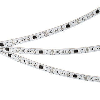 Лента SPI-A120-10mm 24V RGB-PX6-BPT (23 W/m, IP20, 2835, 5m) (Arlight, бегущий огонь)