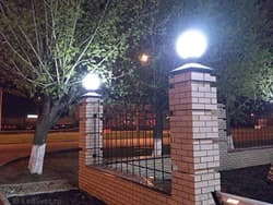 Освещение придомовой территории Освещение придомовой территории