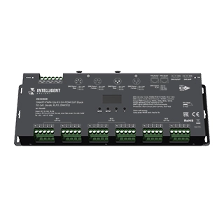 INTELLIGENT ARLIGHT Декодер SMART-PWM-124-83-SH-RDM-SUF Black (12-24V, 24x4A, XLR3, DMX512) (Arlight, IP20 Металл, 5 лет)