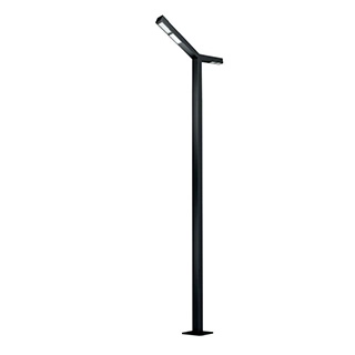 Опора OXOR-STER-Y-2000x100x100-L3000-100W Warm3000 (BK, 230V) IP65 (Arlight, Сталь)