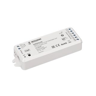 INTELLIGENT ARLIGHT Контроллер SMART-SPI-302-72-2G-RGB/RGBW-SUF (12-24V, ZigBee, 2.4G) (IARL, IP20 Пластик, 5 лет)