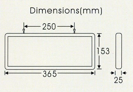 Светильник "Световой указатель", MBD-200 Е36, 220V 3W LED зеленого цвета, серый