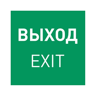 Пиктограмма EMGP-MARK-EXIT (Выход) (Arlight, Пластик)