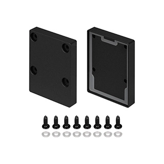 Заглушка IP-LINE-4050 BLACK глухая (Arlight, Металл)