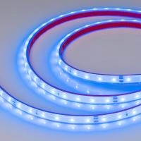 Лента герметичная RTW-PFS-A60-11mm 24V Blue (4.8 W/m, IP68, 2835, 5m) (Arlight, 4.8 Вт/м, IP68)