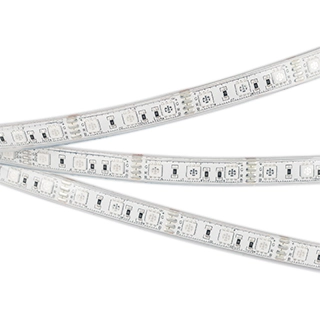 Лента герметичная RTW-PU-B60-12.5mm 12V RGB (14.4 W/m, IP68, Wire 2m, 5m) (Arlight, -)
