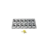 Блок линз 12BST-E (130x65°, 12x LED) (Turlens, -)