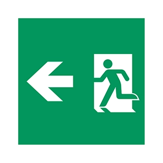 Пиктограмма EMGP-MARK-MA-LEFT (Человек, Влево) (Arlight, Пластик)