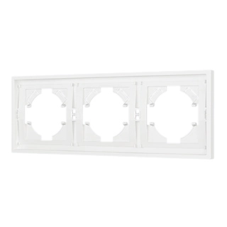 Рамка пластиковая FRM-TENDO-SFPL-3-WH (Arlight, -)