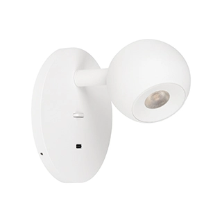 Светильник SP-OTTORI-WALL-CHARGE-6W Warm3000 (WH, 30 deg, 230V, USB-C) (Arlight, IP20 Металл, 3 года)