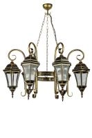 Подвесной светильник YAOHUA LUX, Черный с золотой патиной, Классика, 91370S/6/18 st 40 Gb