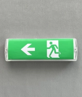 Светильник "Световой указатель", WC2500 Е-10, 220V 4W  IP65, корпус белый