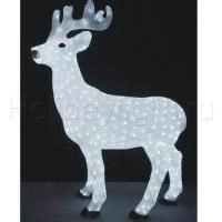 Фигура Олень светодиодная D6003 H106 см 504 LED белый