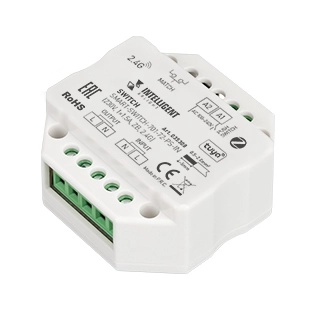 INTELLIGENT ARLIGHT Релейный модуль SMART-SWITCH-701-72-PS-IN (230V, 1x1.5A, ZB, 2.4G) (IARL, Пластик) INTELLIGENT ARLIGHT Релейный модуль SMART-SWITCH-701-72-PS-IN (230V, 1x1.5A, ZB, 2.4G) (IARL, Пластик)