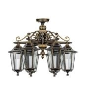 Подвесной светильник YAOHUA LUX, Черный с золотой патиной, Классика, 79870SA/6/02 Gb