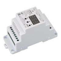 Конвертер SMART-K39-DMX (12-24V, 0/1-10V, DIN) (Arlight, Металл) Конвертер SMART-K39-DMX (12-24V, 0/1-10V, DIN) (Arlight, Металл)