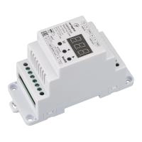 Конвертер SMART-K37-DMX (12-24V, SPI, DIN, 2.4G) (Arlight, Металл) Конвертер SMART-K37-DMX (12-24V, SPI, DIN, 2.4G) (Arlight, Металл)