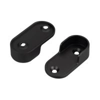 Держатель настенный WARDROBE-1930 BLACK (Arlight, Металл)