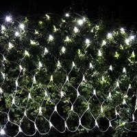 Гирлянда светодиодная сетка D2101 BS 2х1 м 200 LED теплый белый