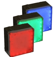 Светодиодная брусчатка 100x100x60, STANDART, цвет свечения: RGB, производство: Россия