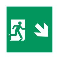 Пиктограмма EMGP-MARK-MA-RDOWN (Человек, Вниз-Вправо) (Arlight, Пластик)
