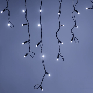 Светодиодная гирлянда ARD-EDGE-PRO-4000x600-BLACK-128LED-MILK-STD White (230V, 8W) (Ardecoled, IP65)