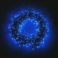 Гирлянда Мишура светодиодная D3101 BS 2,5 м 384 LED IP20 синий