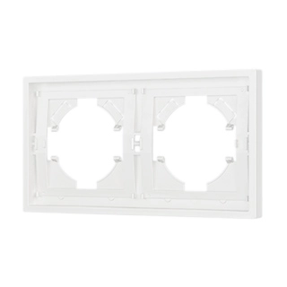 Рамка пластиковая FRM-TENDO-SFPL-2-WH (Arlight, -)