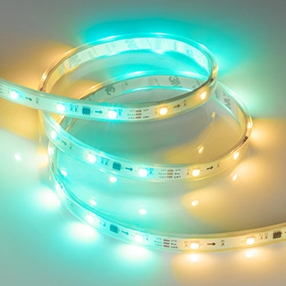 Лента герметичная SPI-P-B30-12mm 12V RGB-PX3 (7.2W/m, IP66, 5060, 5m) (Arlight, бегущий огонь)