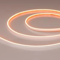 Лента герметичная VELA-M240-2.5x6mm 24V Warm2400 (5 W/m, IP65, 5m) (Arlight, узкая)