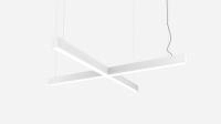 Светильник крестообразный подвесной белый SILED CROSS-01-PROF 500х500х50х70 (25 Вт, 5000K)