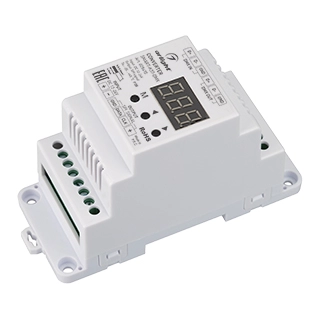 Конвертер SMART-K37-DMX (12-24V, SPI, DIN, 2.4G) (Arlight, Металл) Конвертер SMART-K37-DMX (12-24V, SPI, DIN, 2.4G) (Arlight, Металл)