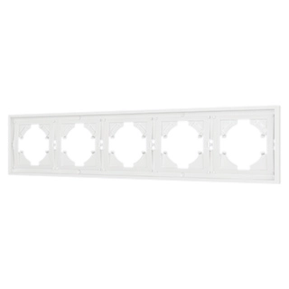 Рамка пластиковая FRM-TENDO-SFPL-5-WH (Arlight, -)